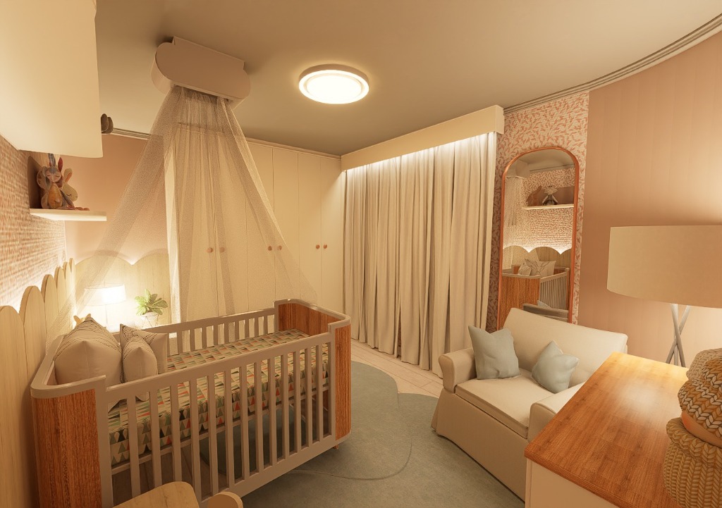 Quarto de Bebê Aconchegante